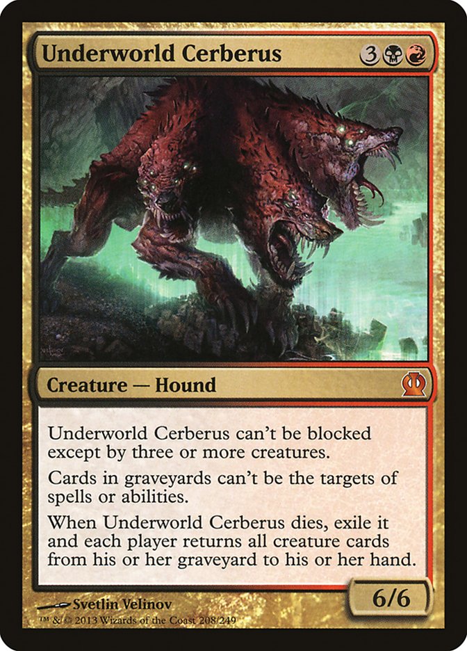 Underworld Cerberus [Theros] | Tables and Towers