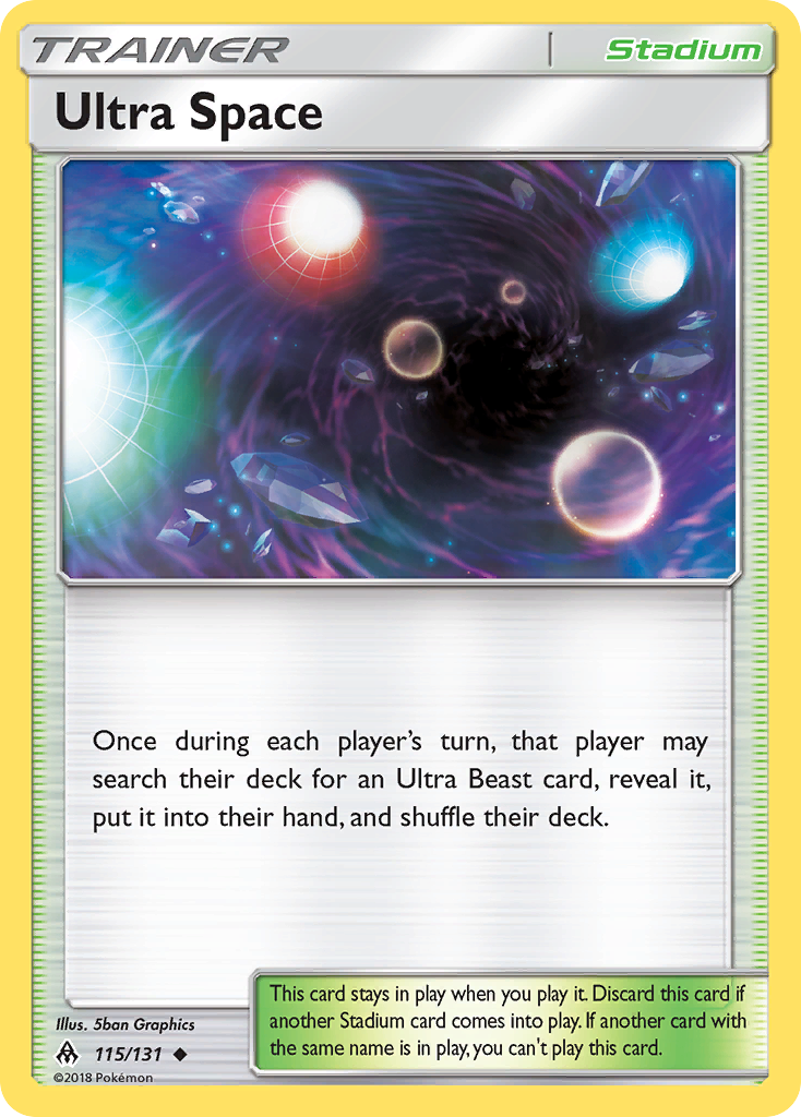 Ultra Space (115/131) [Sun & Moon: Forbidden Light] | Tables and Towers