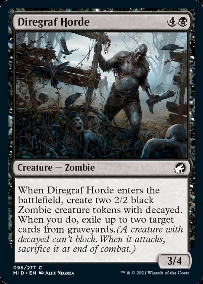 Diregraf Horde [Innistrad: Midnight Hunt] | Tables and Towers