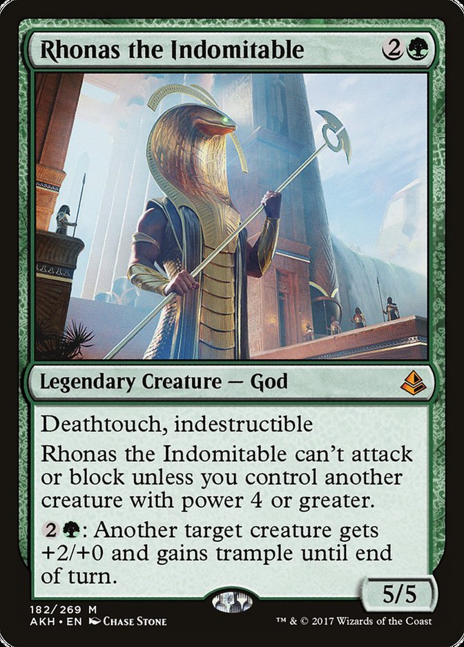 Rhonas the Indomitable [Amonkhet] | Tables and Towers