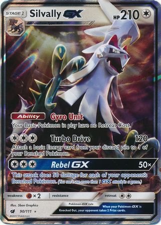 Silvally GX (90/111) (Jumbo Card) [Sun & Moon: Crimson Invasion] | Tables and Towers