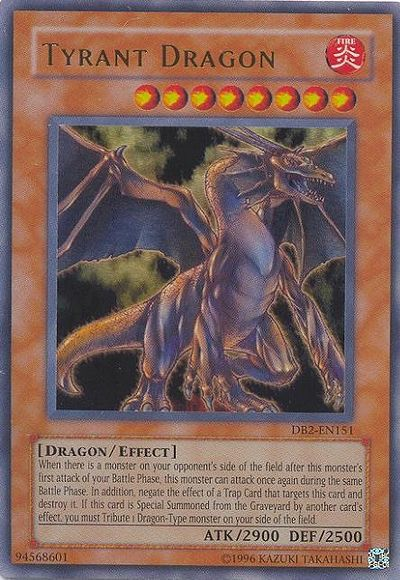 Tyrant Dragon [DB2-EN151] Ultra Rare | Tables and Towers