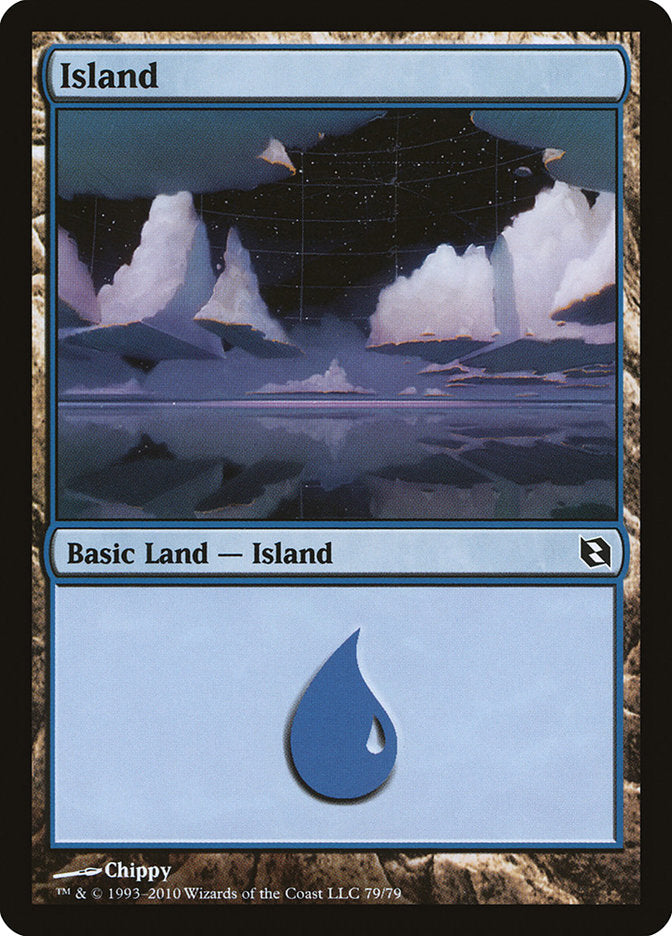 Island (79) [Duel Decks: Elspeth vs. Tezzeret] | Tables and Towers