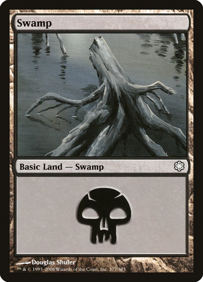 Swamp (377) [Coldsnap Theme Decks] | Tables and Towers