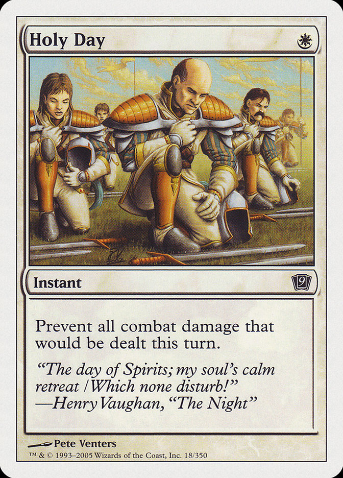 Holy Day [Ninth Edition] | Tables and Towers
