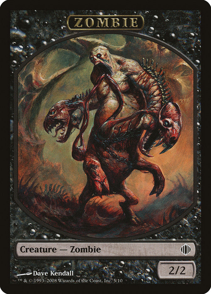 Zombie Token [Shards of Alara Tokens] | Tables and Towers