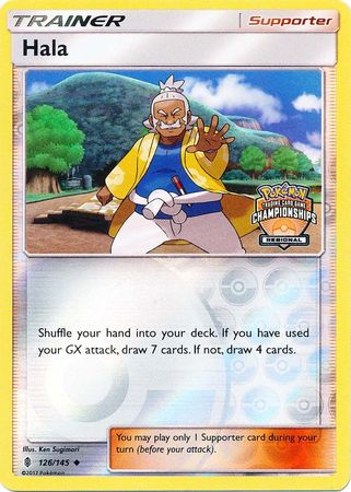 Hala (126/145) (Regional Championship Promo) [Sun & Moon: Guardians Rising] | Tables and Towers