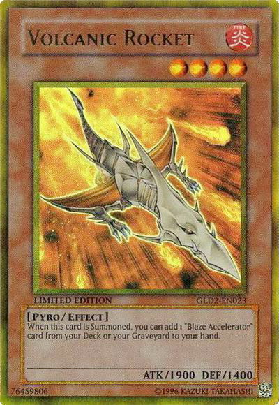 Volcanic Rocket [GLD2-EN023] Ultra Rare | Tables and Towers