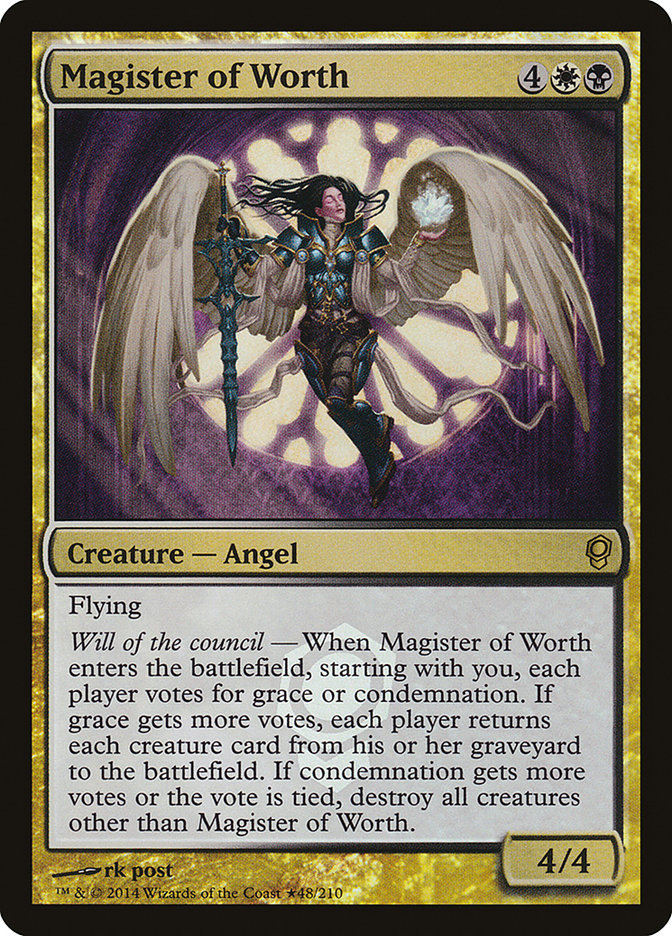 Magister of Worth (Launch) [Conspiracy Promos] | Tables and Towers