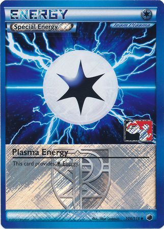 Plasma Energy (106/116) (Play Pokemon Promo) [Black & White: Plasma Freeze] | Tables and Towers