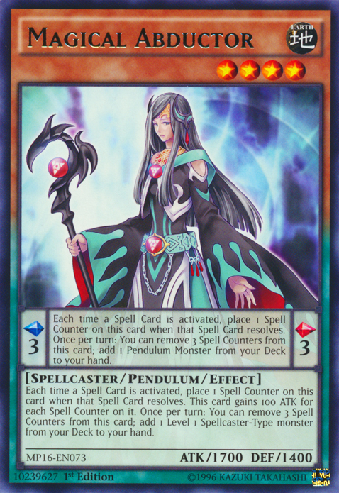 Magical Abductor [MP16-EN073] Rare | Tables and Towers