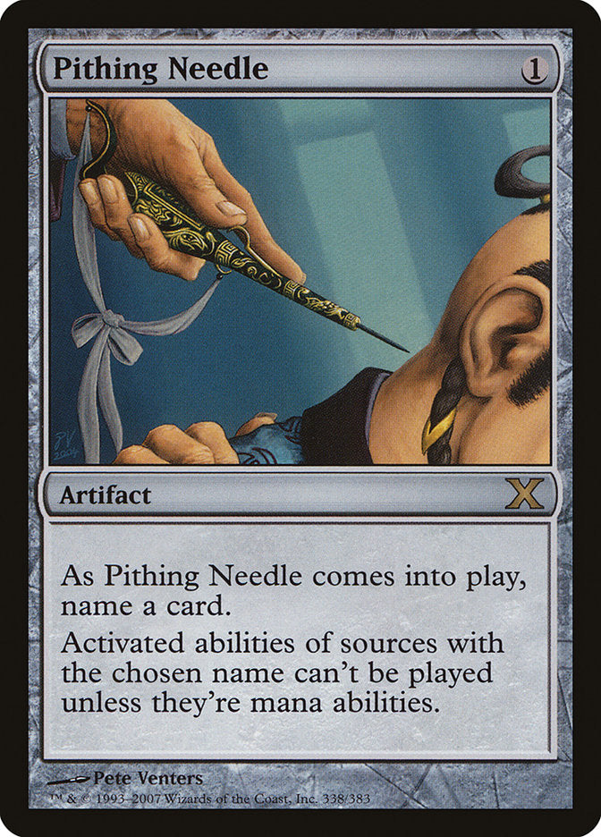 Pithing Needle [Tenth Edition] | Tables and Towers