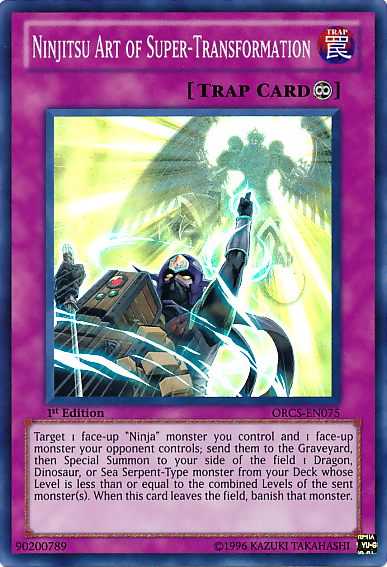 Ninjitsu Art of Super-Transformation [ORCS-EN075] Super Rare | Tables and Towers