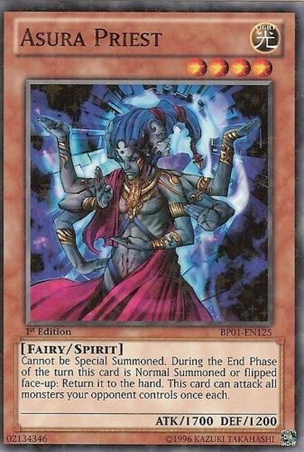 Asura Priest [BP01-EN125] Starfoil Rare | Tables and Towers