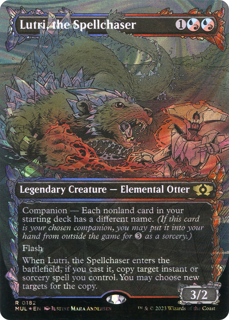 Lutri, the Spellchaser (Halo Foil) [Multiverse Legends] | Tables and Towers