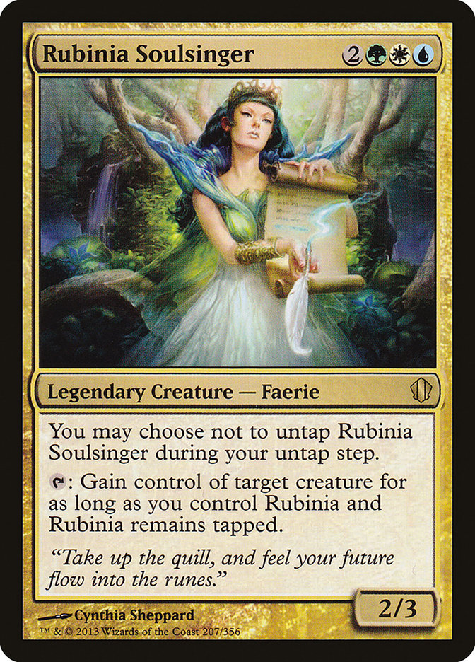 Rubinia Soulsinger [Commander 2013] | Tables and Towers