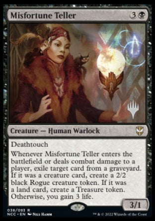 Misfortune Teller (Promo Pack) [Streets of New Capenna Commander Promos] | Tables and Towers