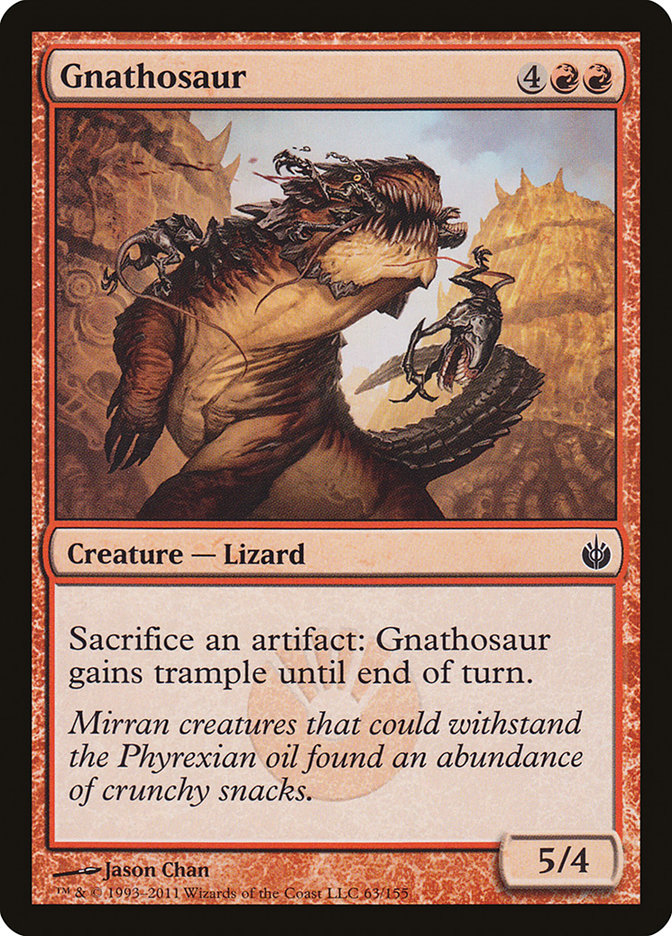 Gnathosaur [Mirrodin Besieged] | Tables and Towers