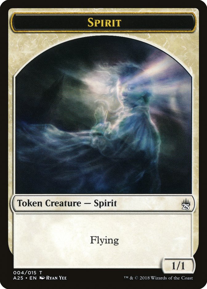 Spirit Token (004/015) [Masters 25 Tokens] | Tables and Towers