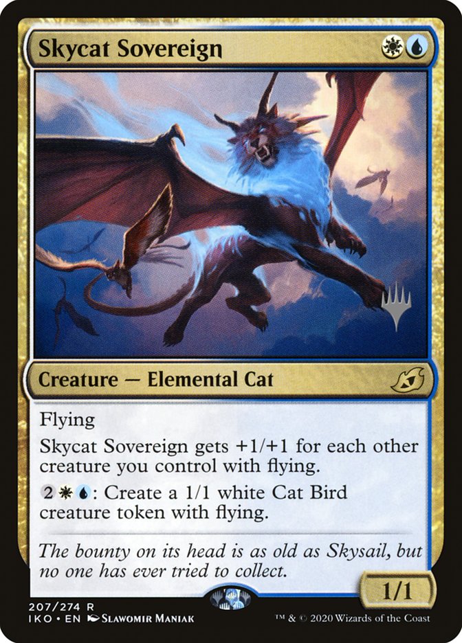 Skycat Sovereign (Promo Pack) [Ikoria: Lair of Behemoths Promos] | Tables and Towers