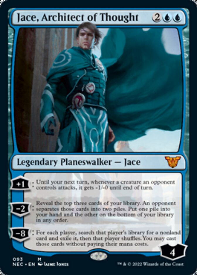 Jace, Architect of Thought [Kamigawa: Neon Dynasty Commander] | Tables and Towers