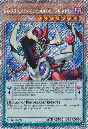 Odd-Eyes Pendulum Dragon [CT12-EN001] Secret Rare | Tables and Towers