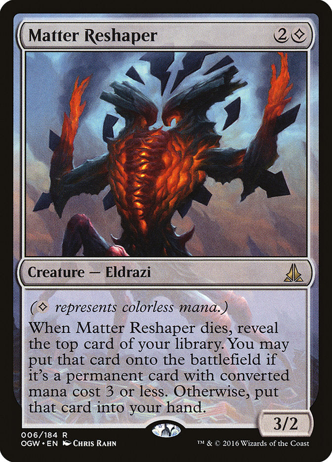 Matter Reshaper [Oath of the Gatewatch] | Tables and Towers