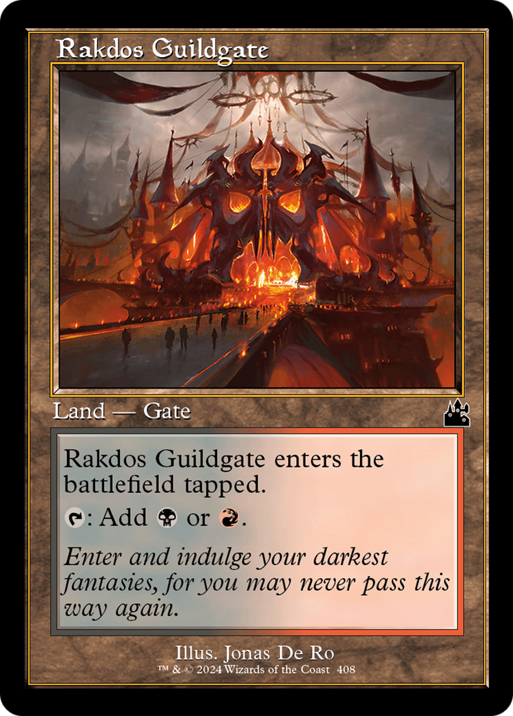 Rakdos Guildgate (Retro Frame) [Ravnica Remastered] | Tables and Towers