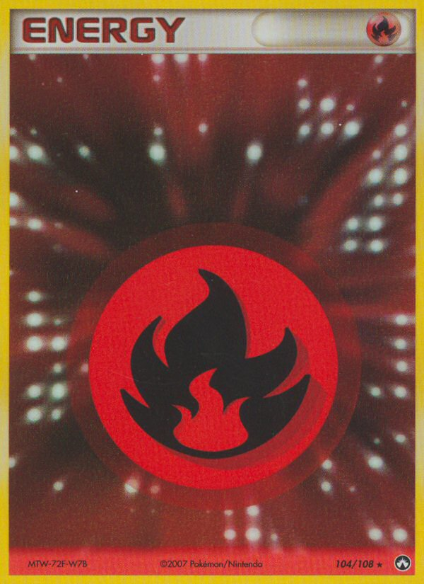 Fire Energy (104/108) [EX: Power Keepers] | Tables and Towers