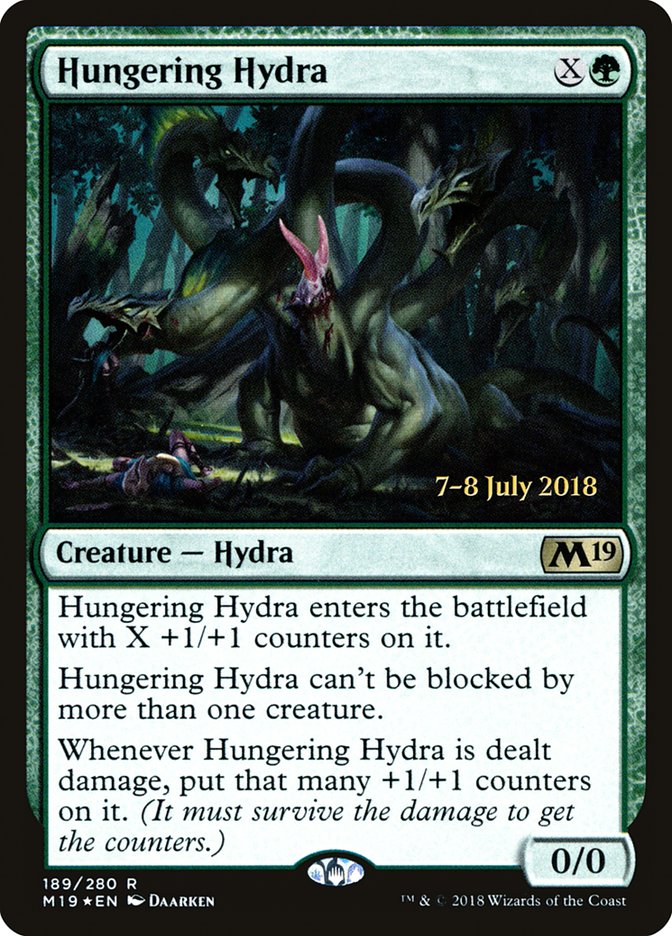 Hungering Hydra [Core Set 2019 Prerelease Promos] | Tables and Towers