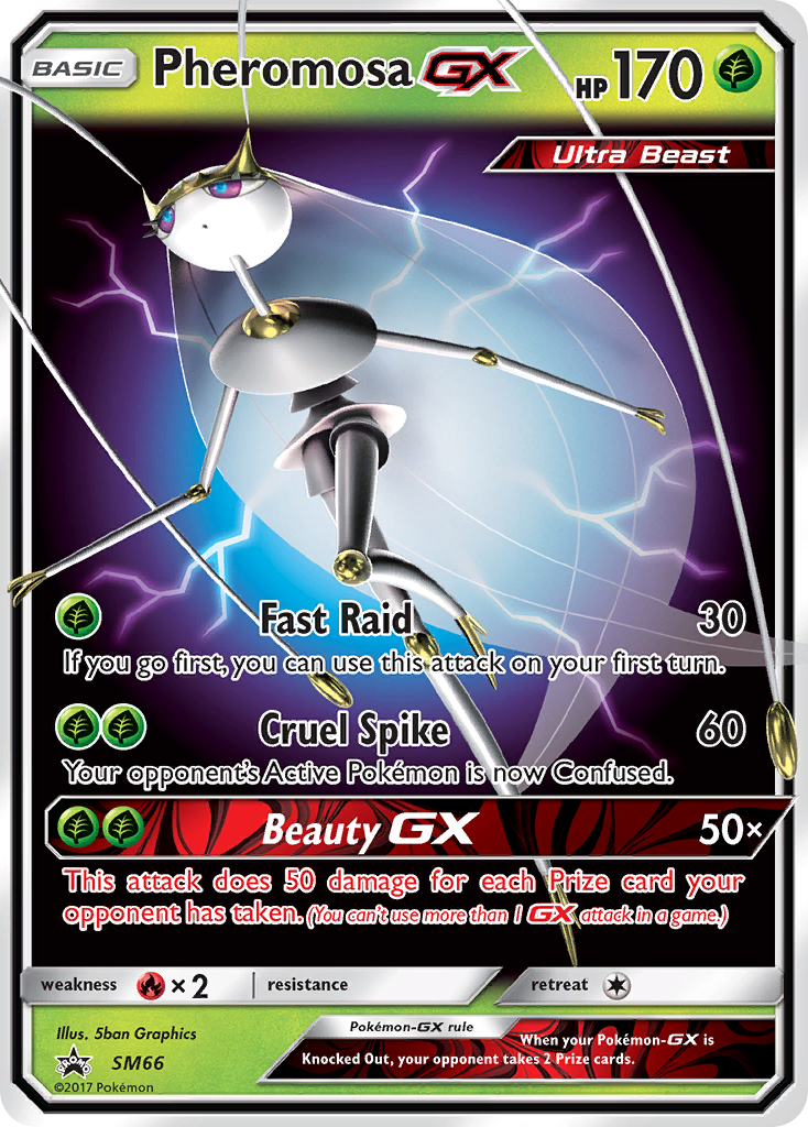 Pheromosa GX (SM66) [Sun & Moon: Black Star Promos] | Tables and Towers