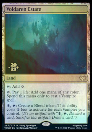 Voldaren Estate [Innistrad: Crimson Vow Prerelease Promos] | Tables and Towers