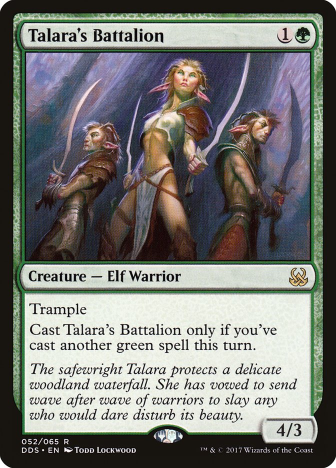 Talara's Battalion [Duel Decks: Mind vs. Might] | Tables and Towers