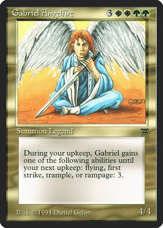 Gabriel Angelfire [Legends] | Tables and Towers