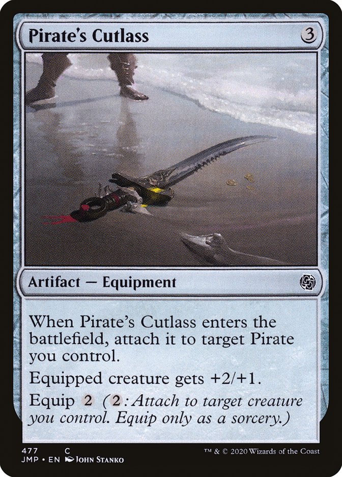 Pirate's Cutlass [Jumpstart] | Tables and Towers