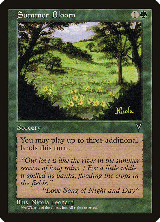 Summer Bloom [Visions] | Tables and Towers