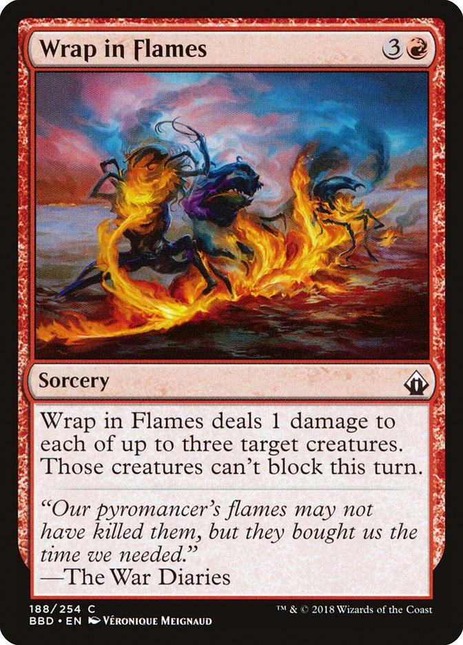 Wrap in Flames [Battlebond] | Tables and Towers