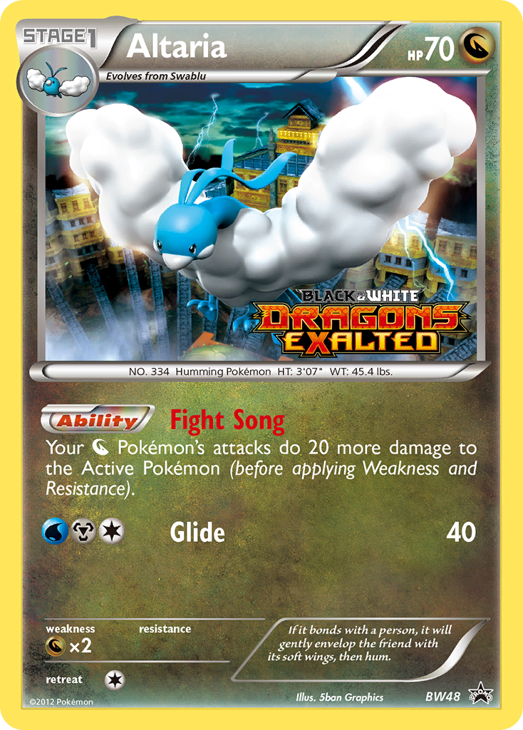 Altaria (BW48) [Black & White: Black Star Promos] | Tables and Towers