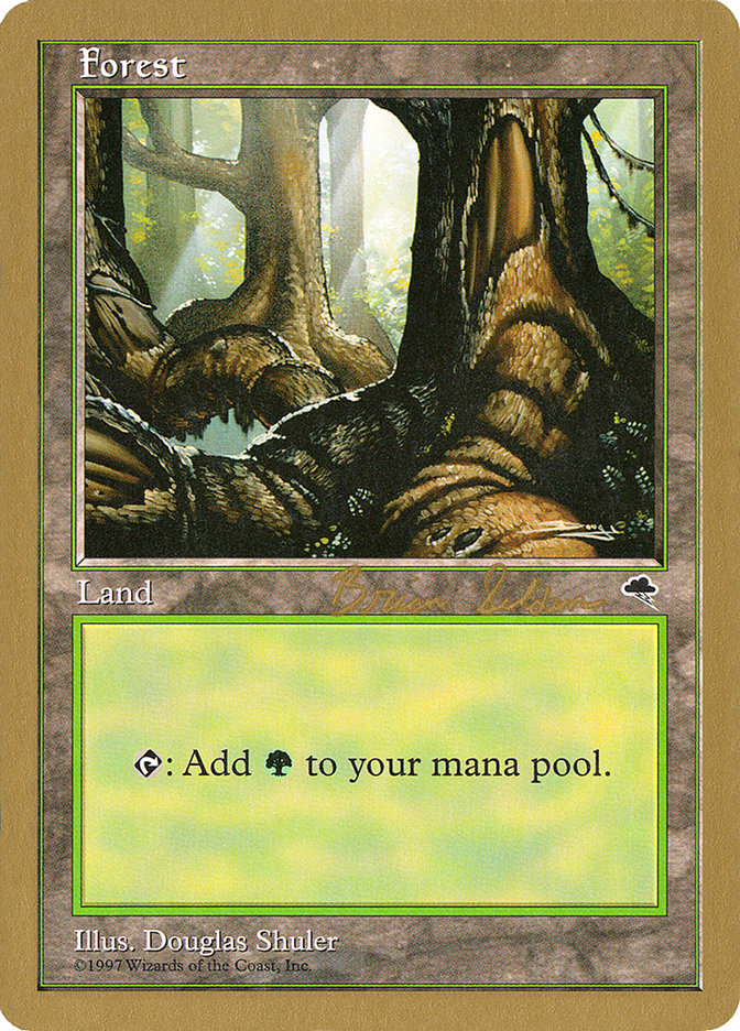 Forest (bs348) (Brian Selden) [World Championship Decks 1998] | Tables and Towers