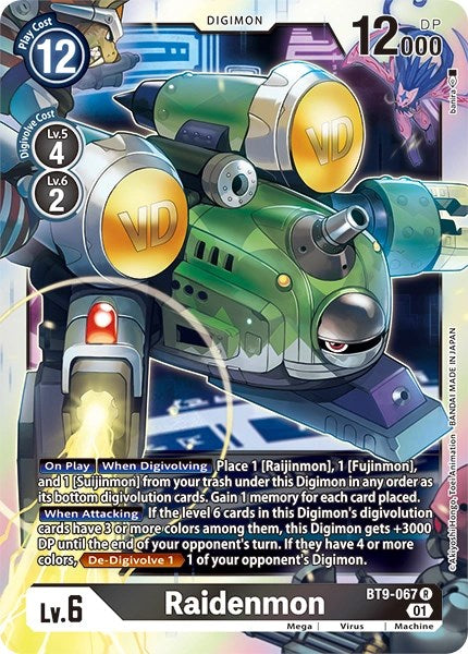 Raidenmon [BT9-067] [Revision Pack Cards] | Tables and Towers