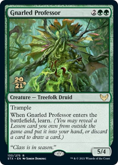 Gnarled Professor [Strixhaven: School of Mages Prerelease Promos] | Tables and Towers