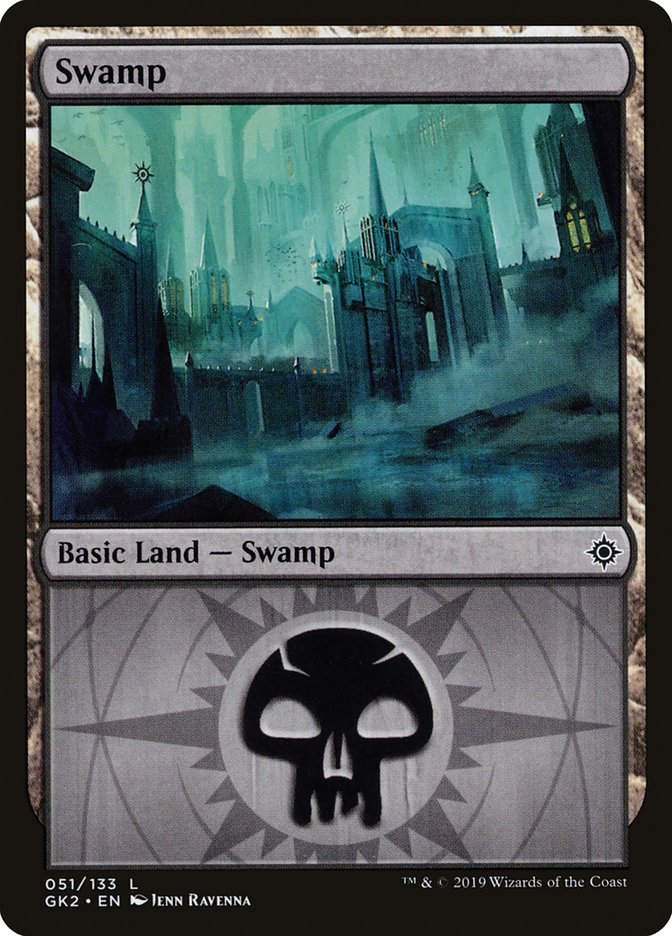 Swamp (51) [Ravnica Allegiance Guild Kit] | Tables and Towers