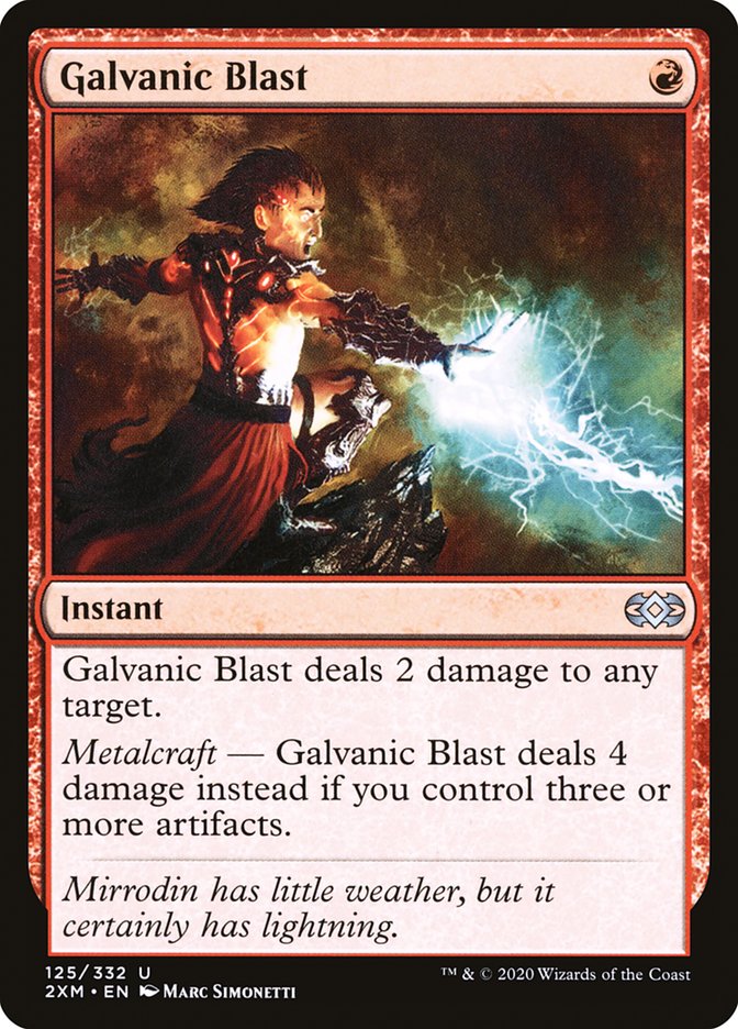 Galvanic Blast [Double Masters] | Tables and Towers