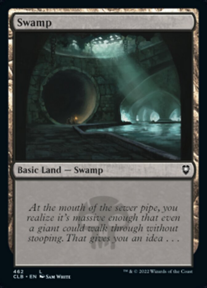 Swamp (462) [Commander Legends: Battle for Baldur's Gate] | Tables and Towers