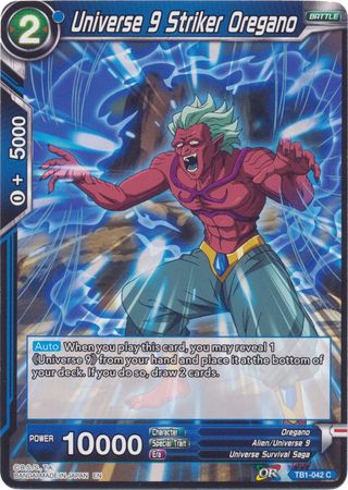 Universe 9 Striker Oregano (Reprint) (TB1-042) [Battle Evolution Booster] | Tables and Towers