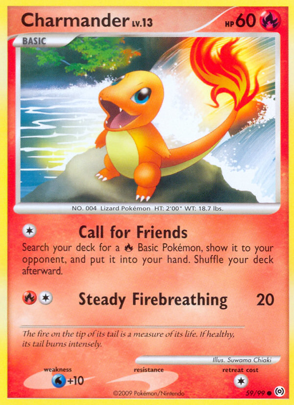 Charmander (59/99) [Platinum: Arceus] | Tables and Towers