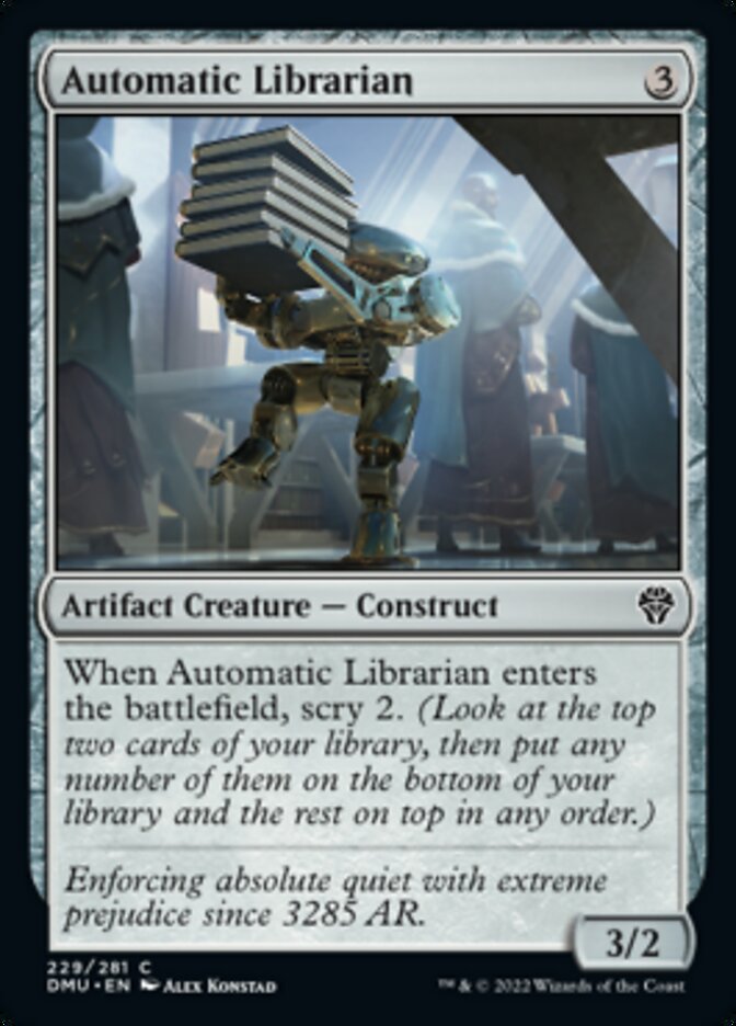 Automatic Librarian [Dominaria United] | Tables and Towers