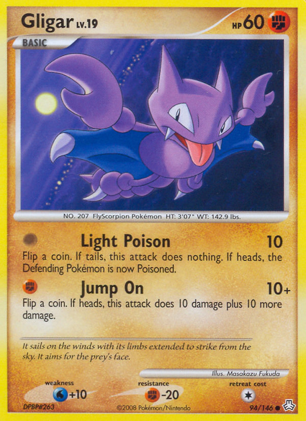 Gligar (94/146) [Diamond & Pearl: Legends Awakened] | Tables and Towers