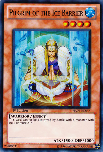 Pilgrim of the Ice Barrier [HA02-EN046] Super Rare | Tables and Towers