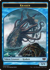 Kraken // Zombie (011/036) Double-Sided Token [Commander 2014 Tokens] | Tables and Towers